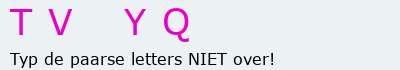 Bevestigingscode