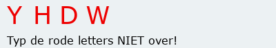 Bevestigingscode