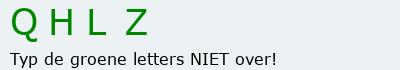 Bevestigingscode
