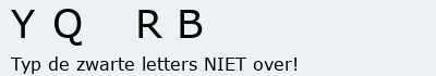 Bevestigingscode