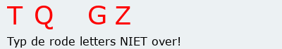 Bevestigingscode