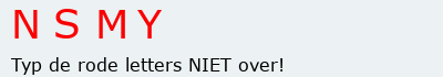 Bevestigingscode
