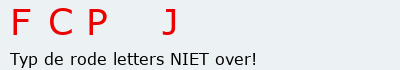 Bevestigingscode