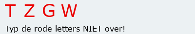 Bevestigingscode