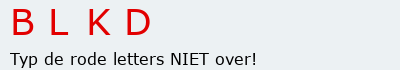 Bevestigingscode