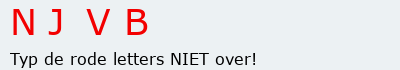 Bevestigingscode