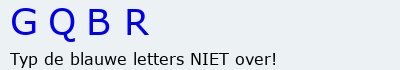 Bevestigingscode