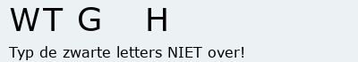 Bevestigingscode