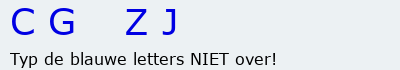 Bevestigingscode