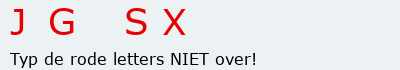 Bevestigingscode
