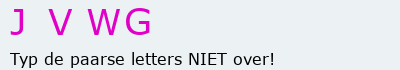 Bevestigingscode
