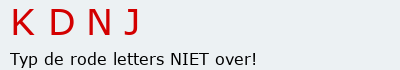 Bevestigingscode
