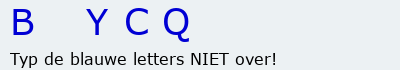 Bevestigingscode