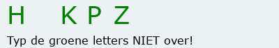 Bevestigingscode