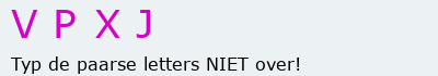 Bevestigingscode