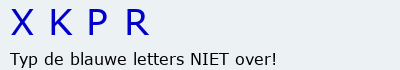 Bevestigingscode