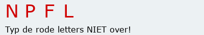 Bevestigingscode