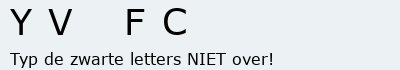 Bevestigingscode