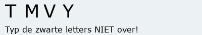 Bevestigingscode