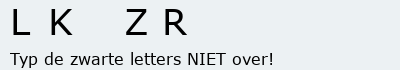 Bevestigingscode