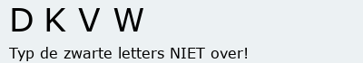 Bevestigingscode