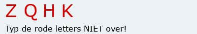 Bevestigingscode