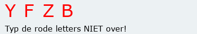 Bevestigingscode