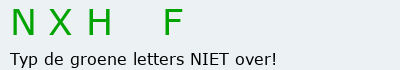 Bevestigingscode