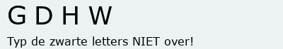 Bevestigingscode