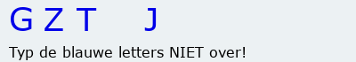 Bevestigingscode