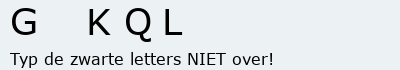 Bevestigingscode