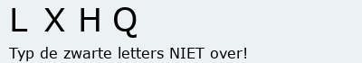 Bevestigingscode