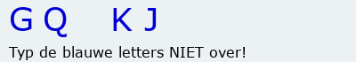Bevestigingscode
