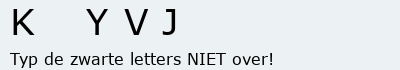 Bevestigingscode