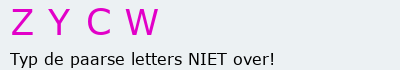 Bevestigingscode
