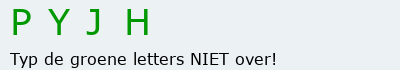 Bevestigingscode