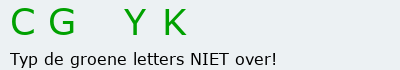 Bevestigingscode