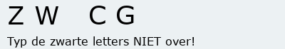 Bevestigingscode