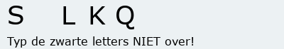 Bevestigingscode