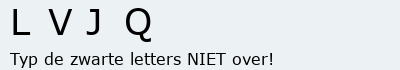 Bevestigingscode