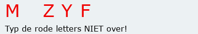 Bevestigingscode