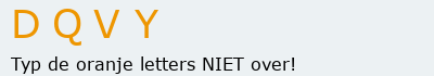 Bevestigingscode