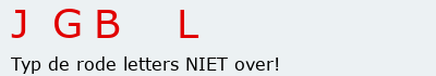 Bevestigingscode