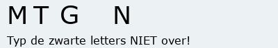 Bevestigingscode