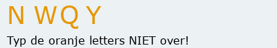 Bevestigingscode