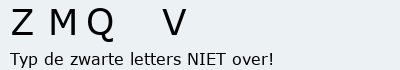 Bevestigingscode