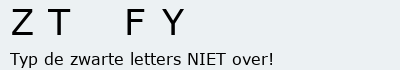 Bevestigingscode
