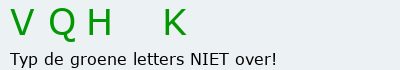 Bevestigingscode