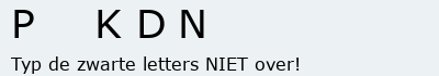 Bevestigingscode