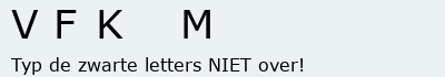 Bevestigingscode